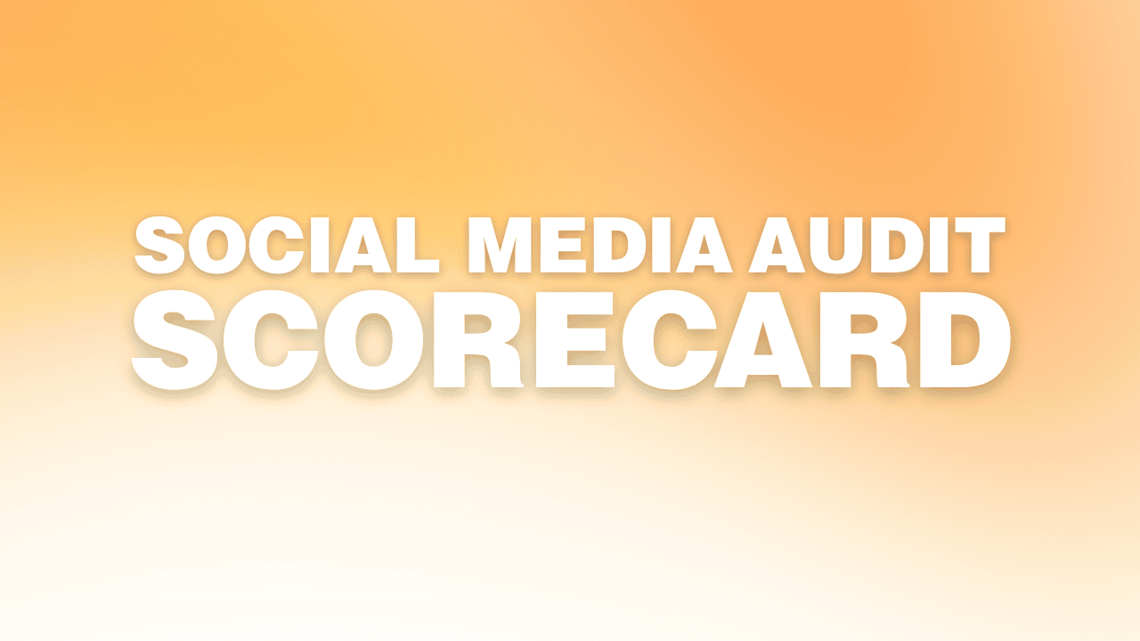 Social Media Scorecard